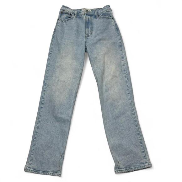 Abercrombie & Fitch Denim - Abercrombie & Fitch The 90s Straight Jeans Size 2 Waist 26 No Rips Casual Wear